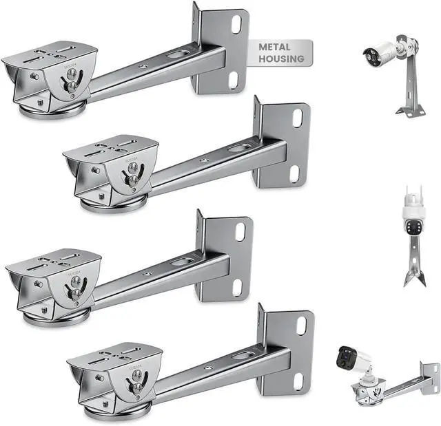 Main image of 304 Stainless Steel Adjustable Security Camera Corner Mounting Bracket