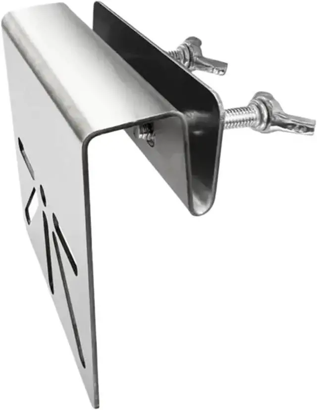 Alt view image 2 of 3 - Surveillances Camera Corner Bracket White for Exterior Wall and Conditions F19E