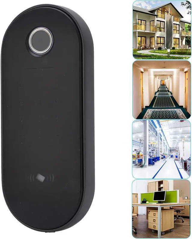 Alt view image 5 of 7 - Access Control System Fingerprint Password 13.56Mhz IC Card Entry Keypad for Home Office Aluminum Alloy Material