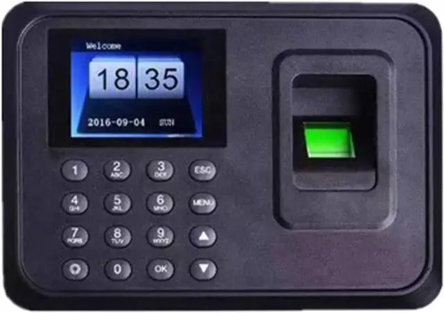 Main image of Attendance Machine Intelligent Time Clock Biometric Fingerprint Attendance Machine Punch in Clock for Employees Clock in and Out Machine,