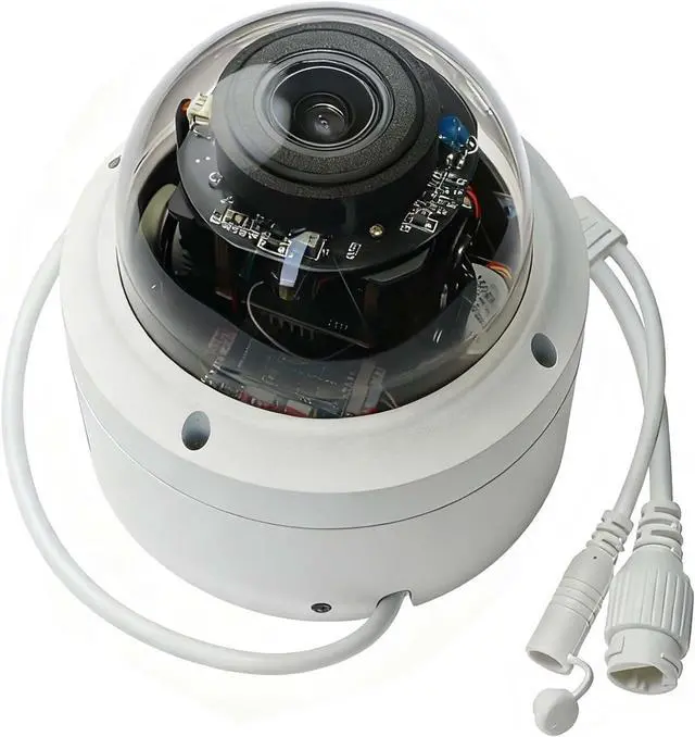 Main image of Wired Metal Dome 5MP POE IP Camera 2.8mm Lens IR Security Camcorder POE 5.0MP Video Network Digital Surveillance Waterproof IP66 Black/White Night Vision
