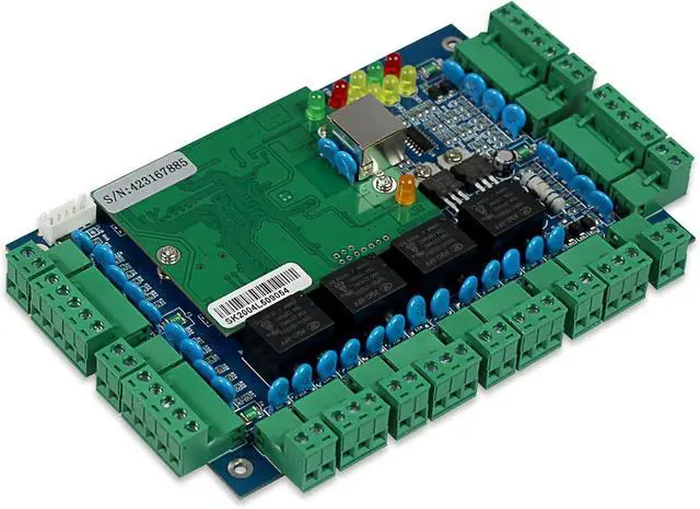 Alt view image 2 of 7 - Multi-Door Network Access Control Panel 4 Doors with Software