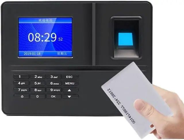 Alt view image 3 of 5 - Fingerprint Attendance Machine Networked Work Check-in Punch