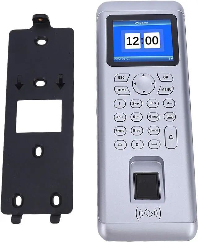 Main image of MAVIS LAVEN Door Access Control System, Fingerprint and Password Recognition Machine with Keypad, Anti Tampering Security, 100000 User Records, Ideal for Offices and Enterprises