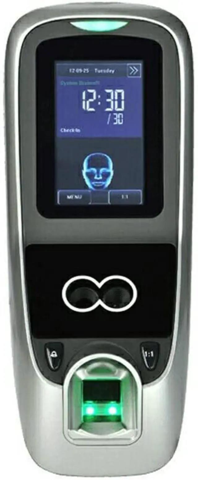 Alt view image 2 of 4 - attendance Machine Time Clock for Employee Small Business IFACE7 WiFi TCP IP Communication Face Fingerprint Password Swipe Card Time Attendance Access Control All-in-one Machine