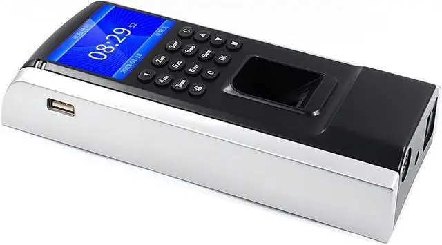 Alt view image 3 of 4 - Biometric Time Clock Access Control System, Face & Fingerprint Recognition, Password & Card Reader, Office Attendance Machine