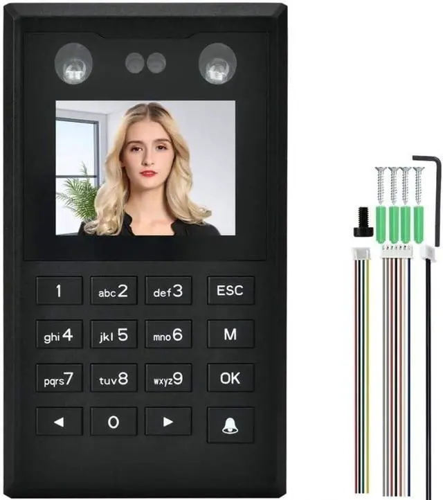 Alt view image 4 of 6 - attendance Machine Attendance 2.8 Inch TFT Facial Palmprint Time Attendance Machine Intelligent Recognition