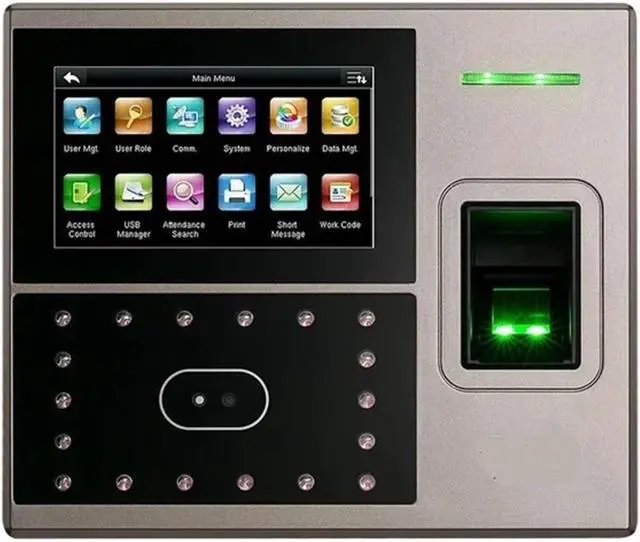 Main image of Employee for Small Businesses and Offices 3,000 Face Reader Biometric Door Access Control Time Attendance Machine for Small Businesses