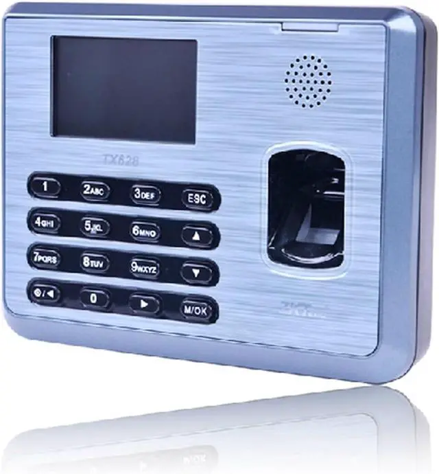 Alt view image 3 of 5 - Language for Small Businesses 3 Inch Color ScreenS30 Biometric Fingerprint Time Attendance Recorder for Small Businesses,Black,IC Card ADMS