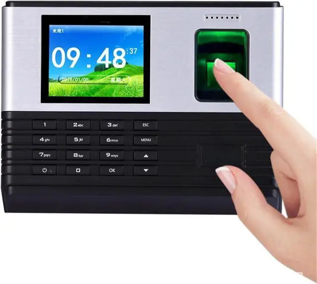 Alt view image 2 of 4 - s for Employees Small Business, Employee Recorder Biometric Finrprint and Attendance Office &Access Control & Free Software & WiFi & DST,