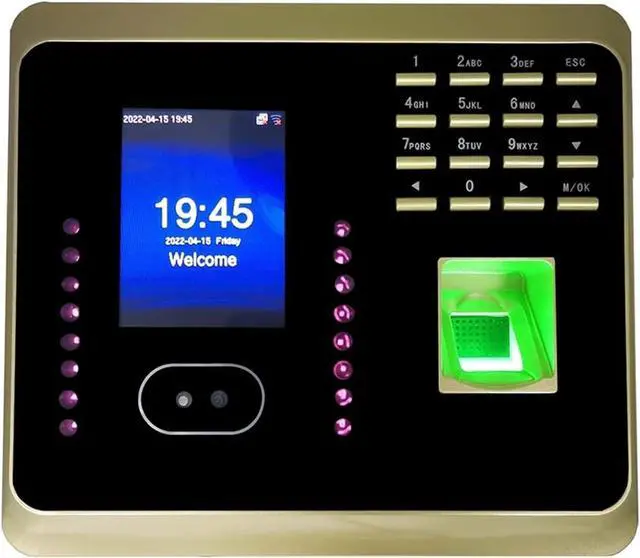 Main image of WiFi Biometric Face Attendance System Fingerprint for Small Businesses Employee Attendace Management Electronic Device for Small Businesses
