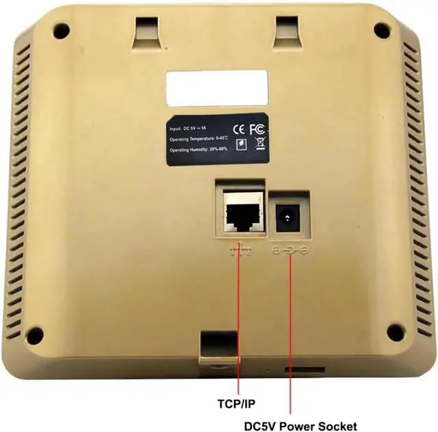 Alt view image 4 of 6 - WiFi Biometric Face Attendance System Fingerprint for Small Businesses Employee Attendace Management Electronic Device for Small Businesses