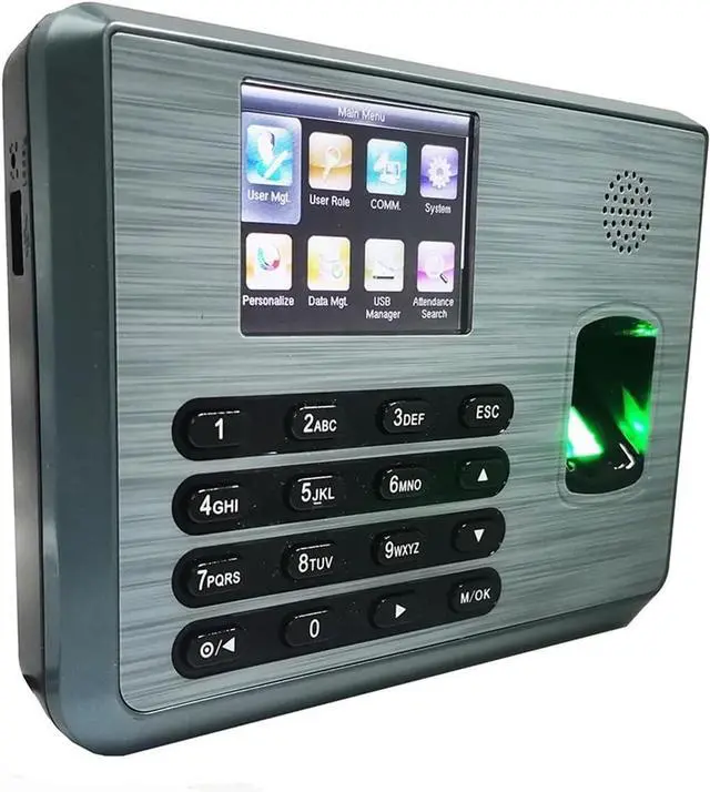 Main image of Biometric Attendance System Fingerprint Employee Control Machine Electronic Biometric Employee Attendance Machine for Small Businesses for Small Businesses,Gray,TX628,IC