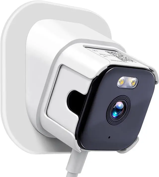 Alt view image 5 of 7 - 3MP 2K Window Camera, 2.4GHz & 5GHz WiFi Indoor Cameras for Home Security with Full Color Night Vision, Dual-Angle Mount, AI Person & Motion Detection, 24/7 Recording, 2-Way Audio, Real-Time Alerts