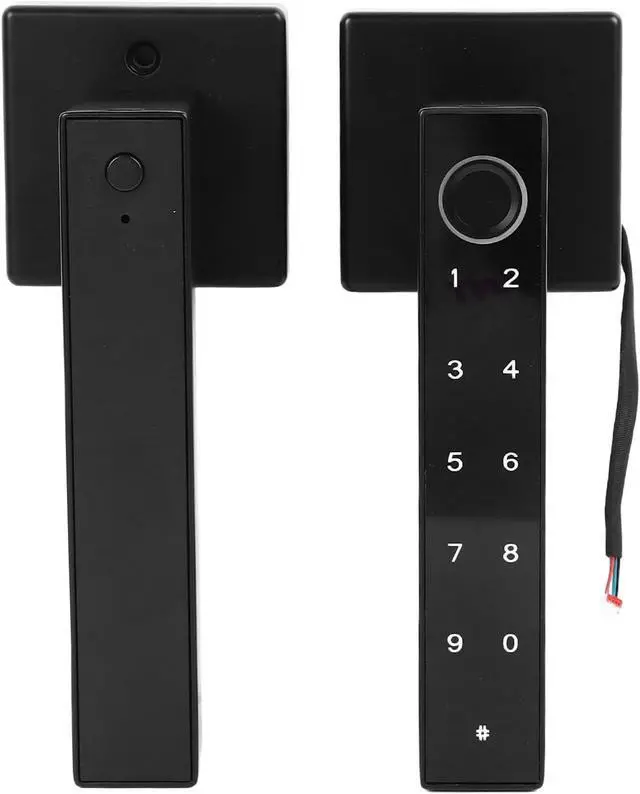 Alt view image 6 of 7 - Yinhing Smart Fingerprint Lock, APP Control High Accuracy Fingerprint Recognition for Tuya Smart Home with Single Tongue 60 70 Lock Body
