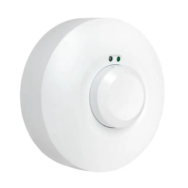 Alt view image 2 of 4 - Ceilling Mounting 220V 360 Degree Microwave Radar Sensor Body Motion HF Detector Light
