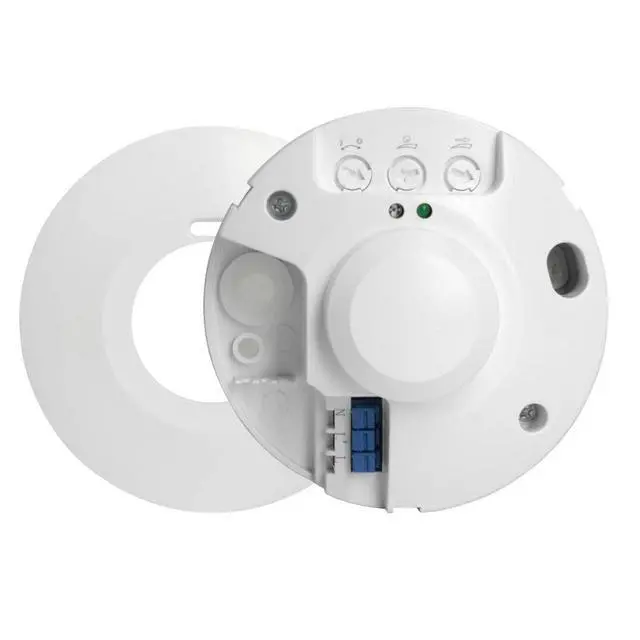 Alt view image 3 of 4 - Ceilling Mounting 220V 360 Degree Microwave Radar Sensor Body Motion HF Detector Light