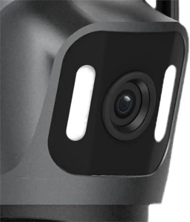 Alt view image 6 of 6 - Icsee3-Eye Three-Screen 8MP Wireless WiFi HD Network Camera Outdoor Full Color Mobile Phone Remote 360 Panoramic View