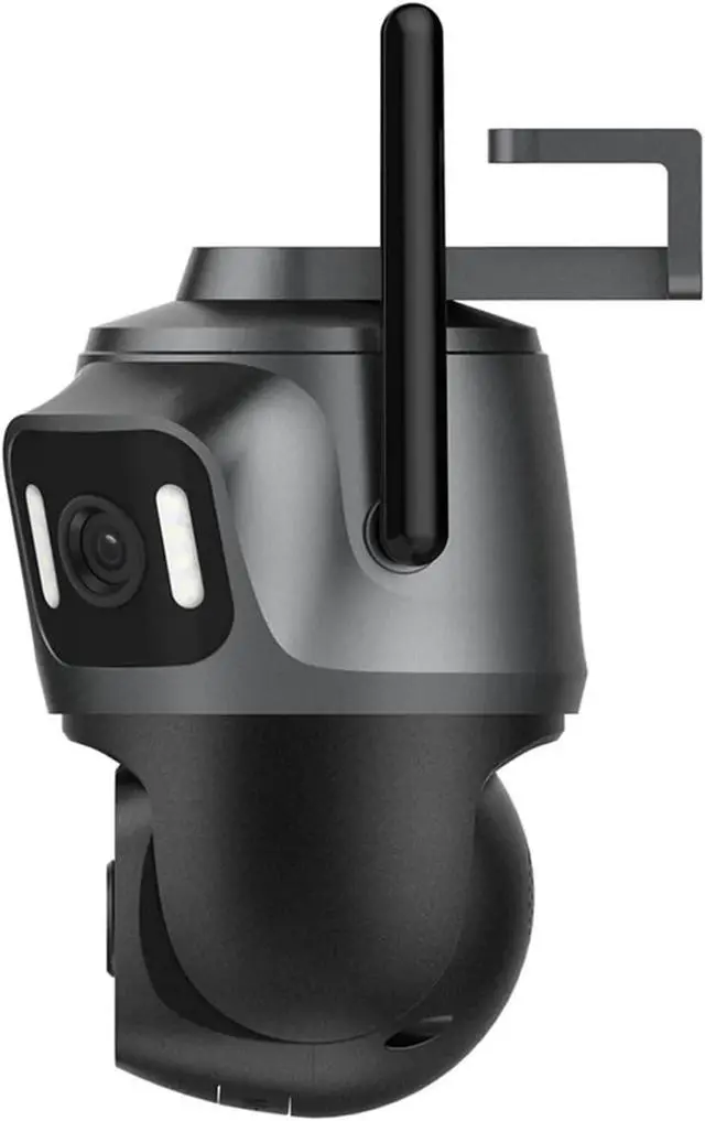 Alt view image 5 of 6 - Icsee3-Eye Three-Screen 8MP Wireless WiFi HD Network Camera Outdoor Full Color Mobile Phone Remote 360 Panoramic View