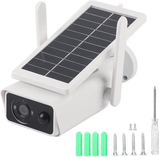 Main image of ZJchao 1080P Solar Security Camera Outdoor Wireless CCTV Surveillance PTZ Camera with Night Motion Detection Two Way Audio Smart Home Security System for Garden Farm Construction Site