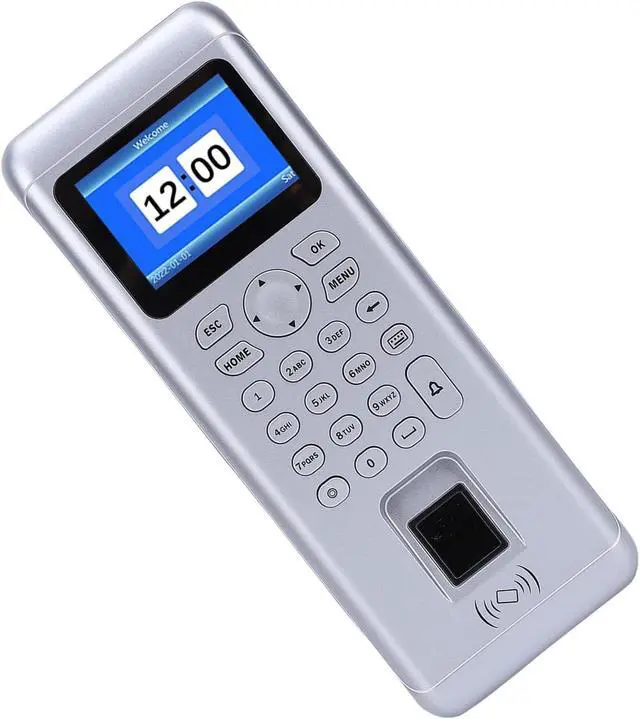 Alt view image 7 of 7 - POCREATION Door Access Control System, Fingerprint and Password Recognition Machine with Keypad