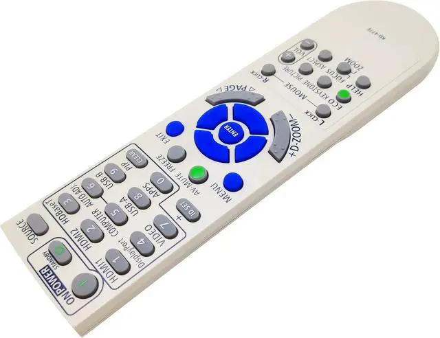 Alt view image 3 of 5 - 7N901171/ RMT-PJ39 Projector Remote Control for NEC NP-MC372X, NP-MC382W, NP-ME372W, NP-ME382U, NP-ME402X, NP-P525UL, NP-P525WL, NP-P605UL, NP-PE455UL, NP-PE455WL