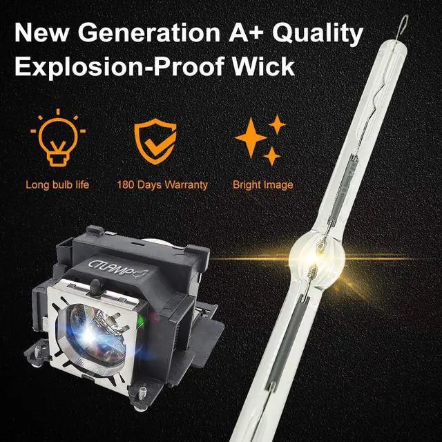Alt view image 4 of 7 - A+ Quality ET-LAV100 Replacement Projector Lamp Bulb with Housing Compatible with PANASONIC PT-VW300 PT-VW330 PT-VX400 PT-VX400NT PT-VX41