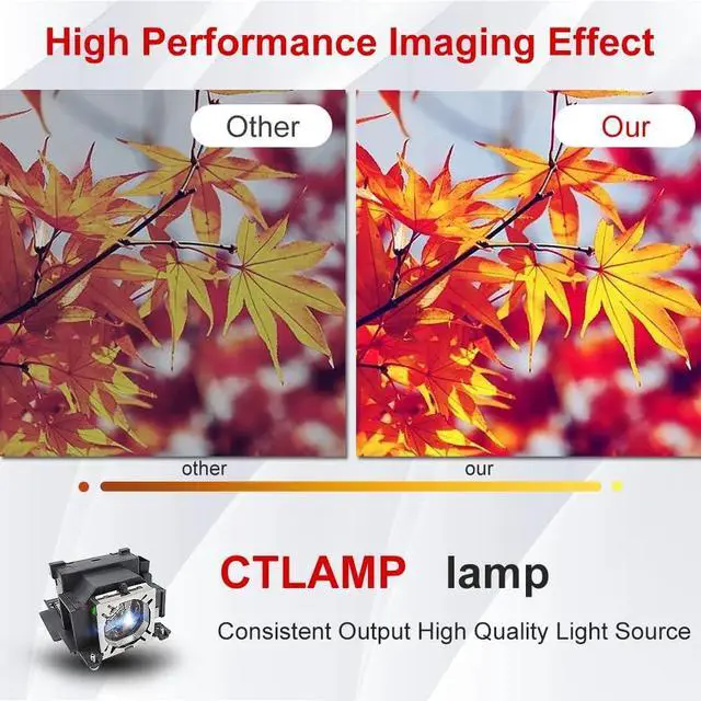 Alt view image 5 of 7 - A+ Quality ET-LAV100 Replacement Projector Lamp Bulb with Housing Compatible with PANASONIC PT-VW300 PT-VW330 PT-VX400 PT-VX400NT PT-VX41