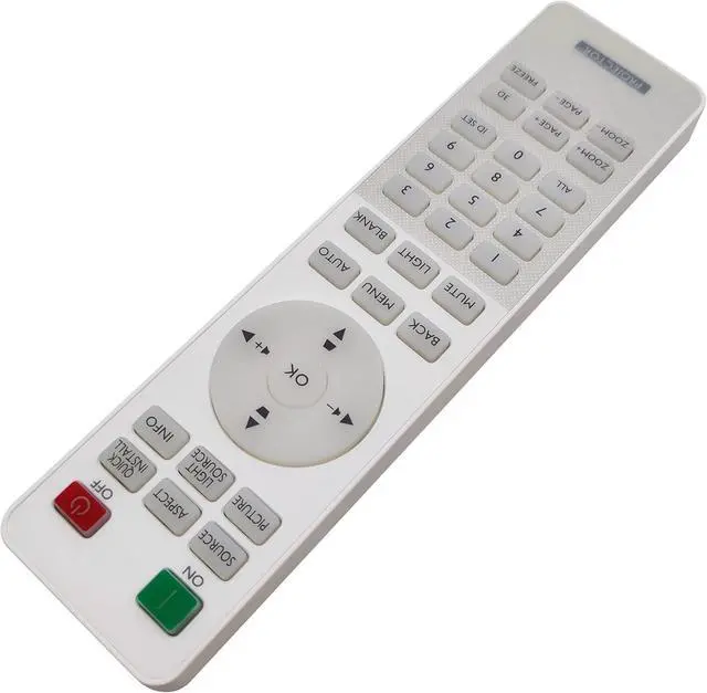 Alt view image 4 of 6 - RCA011 Projector Remote Control for BenQ DW921, DX920, L6000, LK952, LK953ST, LK990, LU950, LU951, LU951ST, SU922+, SW921+, SX920+