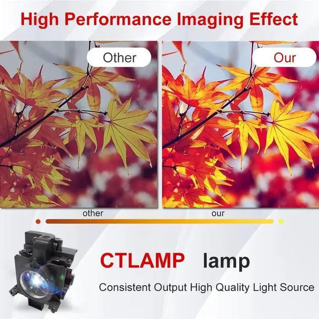 Alt view image 5 of 7 - A+ Quality POA-LMP136 / 610-346-9607 Replacement Projector Lamp Bulb with Housing Compatible with SANYO PLC-XM150 PLC-XM150L PLC-ZM5000L PLC-WM5500 PLC-ZM5000 LP-WM5500 LP-ZM5000 PLC-XM1500C