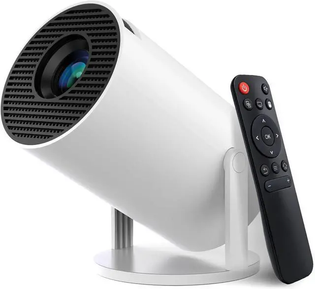 Main image of Mini Projector with WiFi and Bluetooth, Built-in App,1080P Supported Portable Movie Projector, 130" Display Home Theater Video Projector, Compatible with TV Stick, HDMI, USB, Smartphone, and Laptop