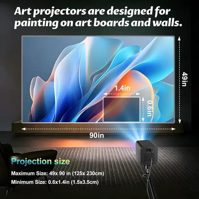 Alt view image 5 of 7 - Art Projector for Tracing and Drawing