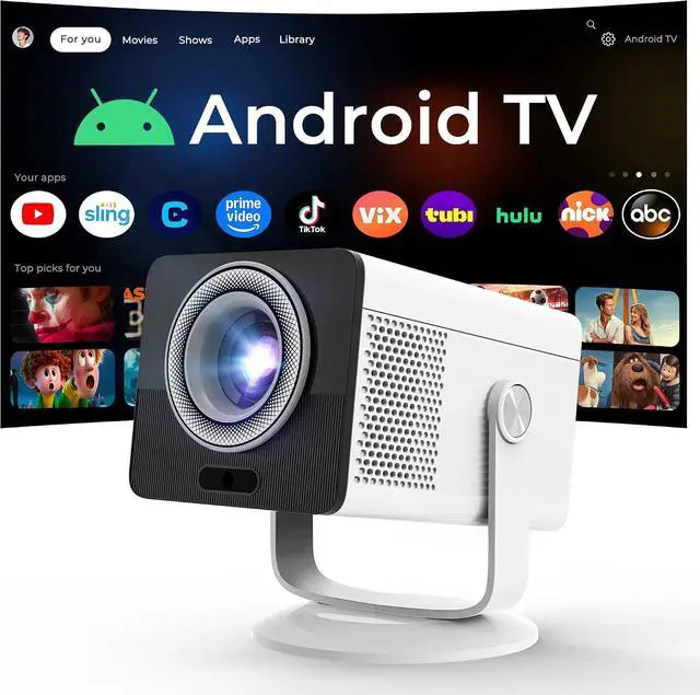 Main image of HP Projector Built-in Apps, USB-C Power Bank Compatible for Outdoor MC400