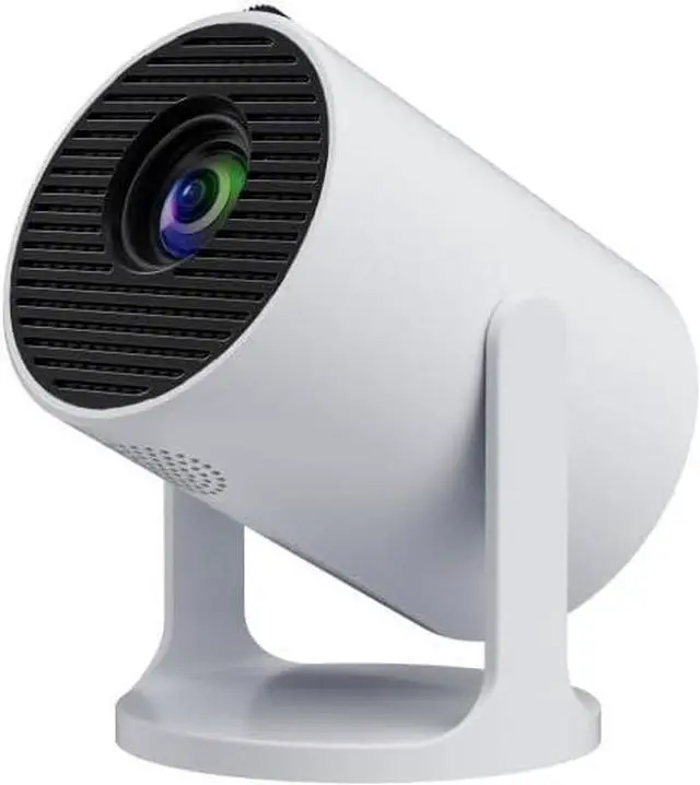 Main image of Mini Projector with Android TV 13, 25000 Lumens, 4K Support, AutoKeystone, 5G WiFi/Bluetooth, 180°Rotation, Portable Projector for Bedroom, Indoor Outdoor Movies, Garden, Camping
