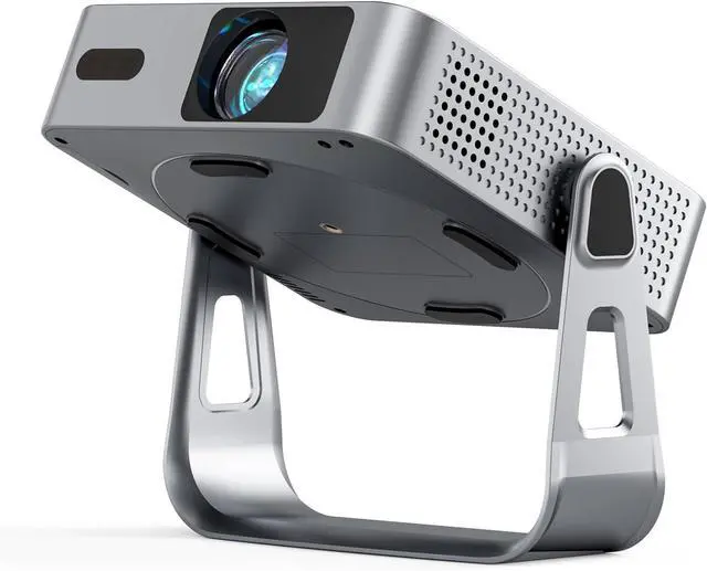 Main image of Officially-Licensed APP & 2000ANSI Smart Mini Projector with WiFi and Bluetooth, VISSPL Native 1080P Auto Focus & Keystone Portable Outdoor Projector, 4K Support Movie Projector for Display Booths