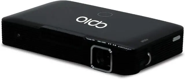 Main image of APIO HD Ultra Mini Projector HDMI with LED Lamp, 200 ANSI Lumens, Resolution 1280x720, Gift Idea, Built-in Rechargeable Battery for Movies, Laptops, Phones, Home & Outdoor