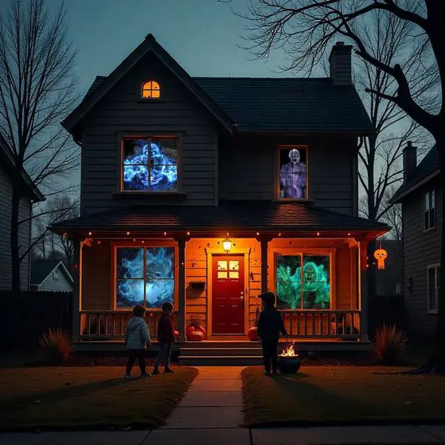 Alt view image 5 of 7 - AtmosFX® Phantasms Halloween Digital Decoration on USB