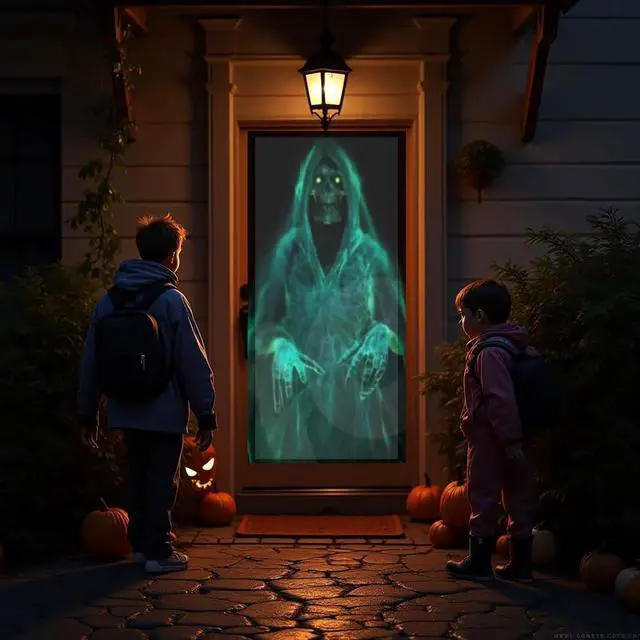 Alt view image 2 of 7 - AtmosFX® Phantasms Halloween Digital Decoration on USB