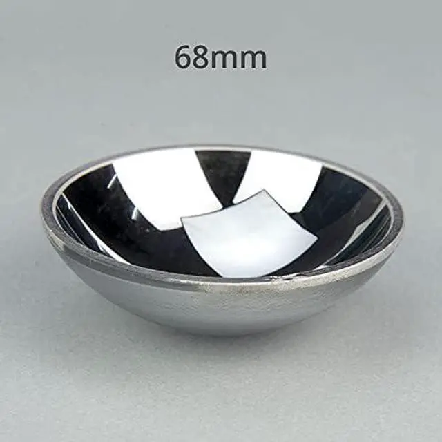 Alt view image 5 of 5 - 52mm 68mm Glass Parabolic Reflector Concave Reflective Concave Mirror Projector DIY Accessories Universal Projector Reflect Bowl (Size : 52mm)