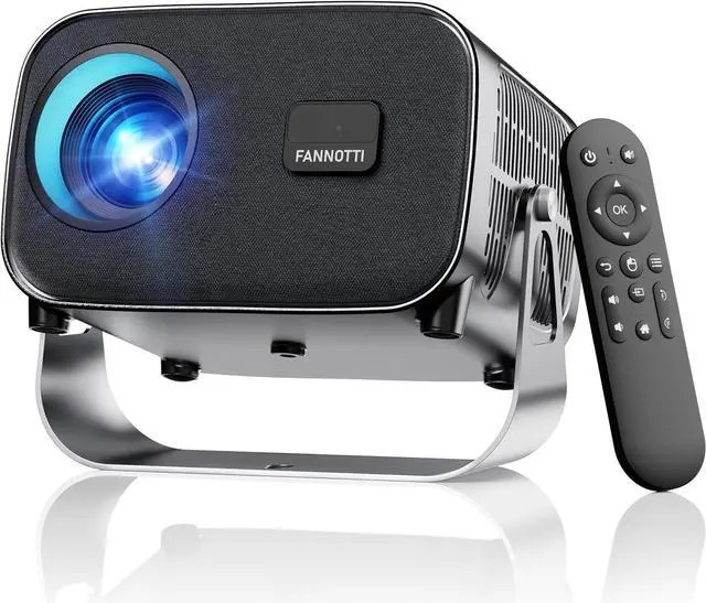 Main image of Smart Projector with WIFI and Bluetooth, Portable 800ANSI Native 1080P Movie Projector Built-in Apps, Auto Keystone & Electric Focus, Home Theater Projector Compatible with IOS/Android/HD