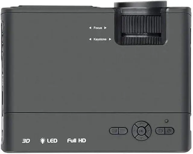 Alt view image 2 of 5 - Portable T5 Mini Android Smart LED Projector Videos Home Cinema Movie Media Proyector(E)