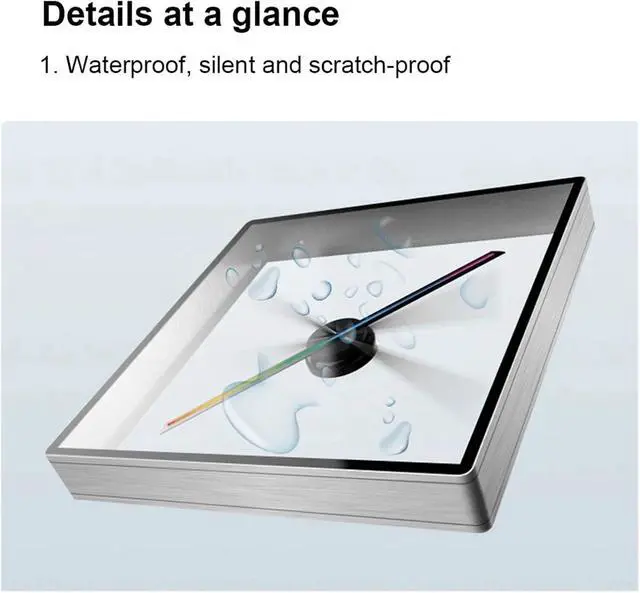 Alt view image 6 of 6 - T45 All-in-one 3D Advertising Projector Wifi Led Sign Holographic Lamp Player Remote Advertise Display 3D Fan Hologram Projector Simple Management(Blue)