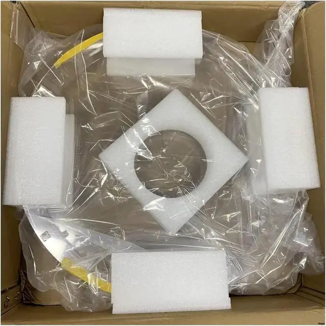 Alt view image 6 of 7 - LED Fan Acyrlic Cover, 3D Fan Hologram Projector Protection Cover, Hologram Projector Case, Advertising Light Display Shell Simple Management(Other style note,For 50cm fan)