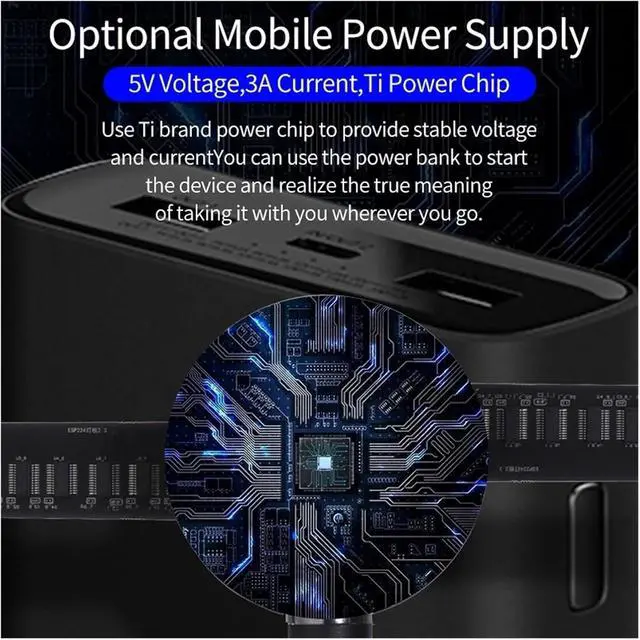 Alt view image 3 of 4 - 11CM 3D Hologram Fan Led Hologram Display Projector Outdoor Advertising Machine 450X450 for Business Store Signs, Bar Simple Management