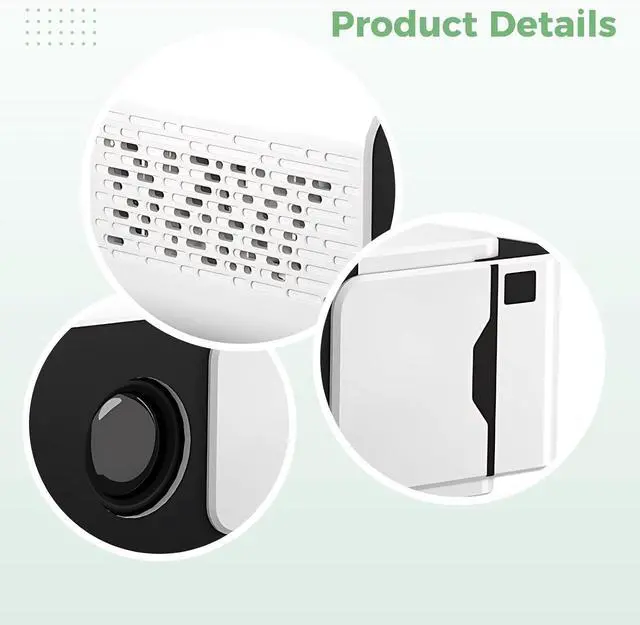 Alt view image 4 of 5 - Mini Projector, Portable Projector for Home Cinema, Android 13.0 OS, Supports 4K, WiFi 6, Bi-Directional Wireless 5.4, Auto Keystone Correction, Electric Focus