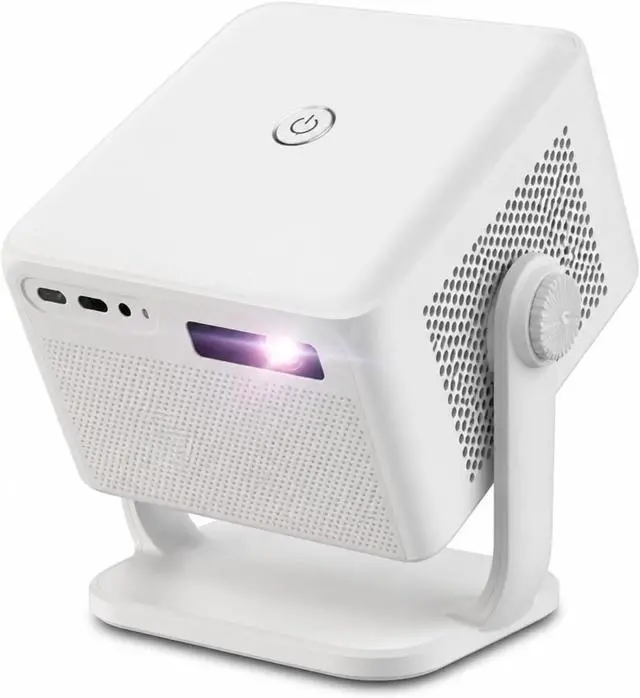 Alt view image 4 of 5 - Mini Projector, A6/N6 1080P Android Projector 500-600 ANSI ,for Bedroom/Outdoor(600 ANSI)