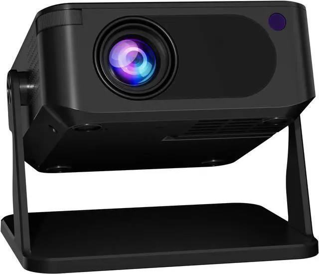 Main image of Mini Portable Projector 270° Rotatable, WiFi 6 Bluetooth 5.2, 4K Support, Auto Vertical Keystone Correction, Home Theater Projector Compatible with Smartphone, TV Stick, HDMI USB