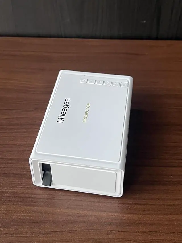 Alt view image 2 of 6 - Movie Projectors Mini Portable Projector for iPhone - HD 1080P Support Pico Movie Projector to Watch Cartoon, Phone Projector