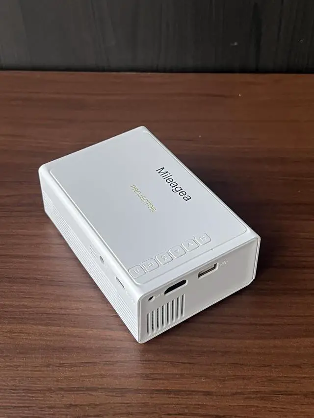Alt view image 3 of 6 - Movie Projectors Mini Portable Projector for iPhone - HD 1080P Support Pico Movie Projector to Watch Cartoon, Phone Projector