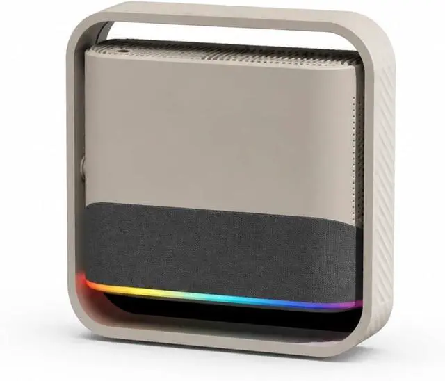 Alt view image 6 of 7 - Mini Projector, P40 4K Projector Wi-Fi 6 Bluetooth 5.4 Android Portable ,for Bedroom/Outdoor